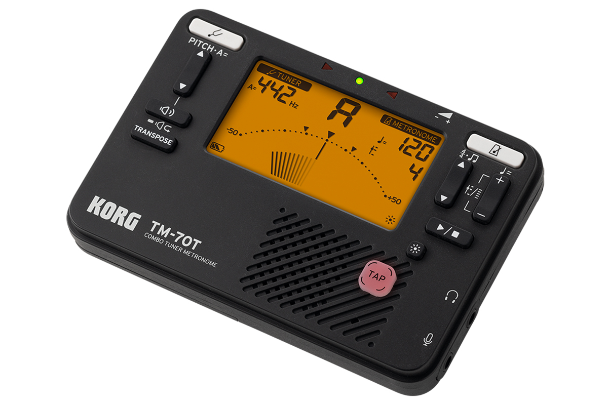 Тюнер-метроном KORG TM-70T BK
