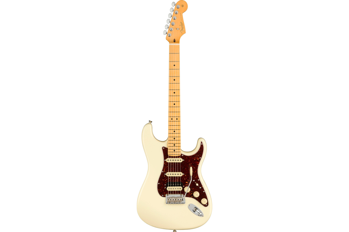 Электрогитара FENDER AMERICAN PRO II STRATOCASTER HSS MN OLYMPIC WHITE