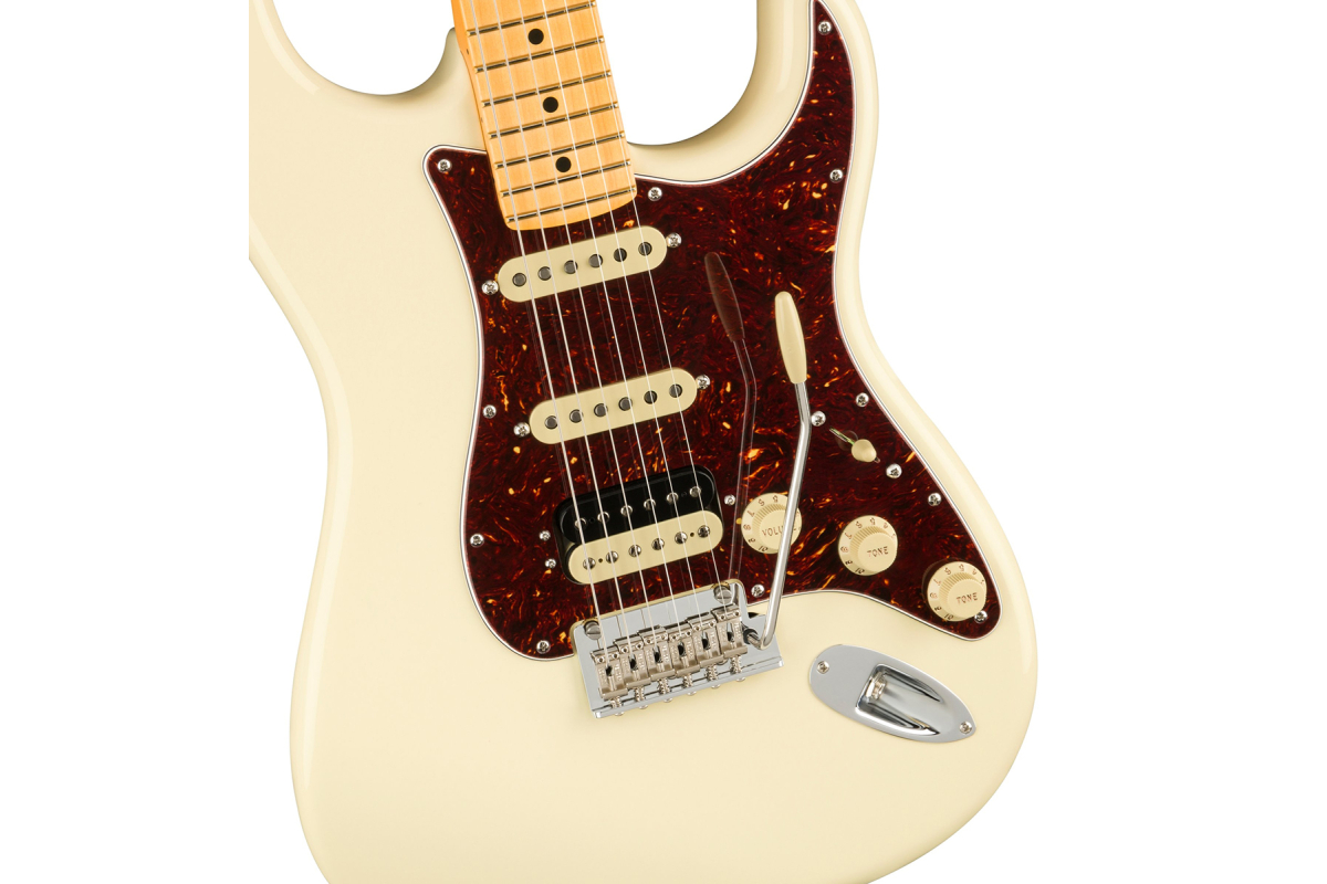 Электрогитара FENDER AMERICAN PRO II STRATOCASTER HSS MN OLYMPIC WHITE