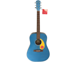 FENDER CD-60S FSR BLUE PEARL w/YELLOW PICKGUARD Acoustic Guitar