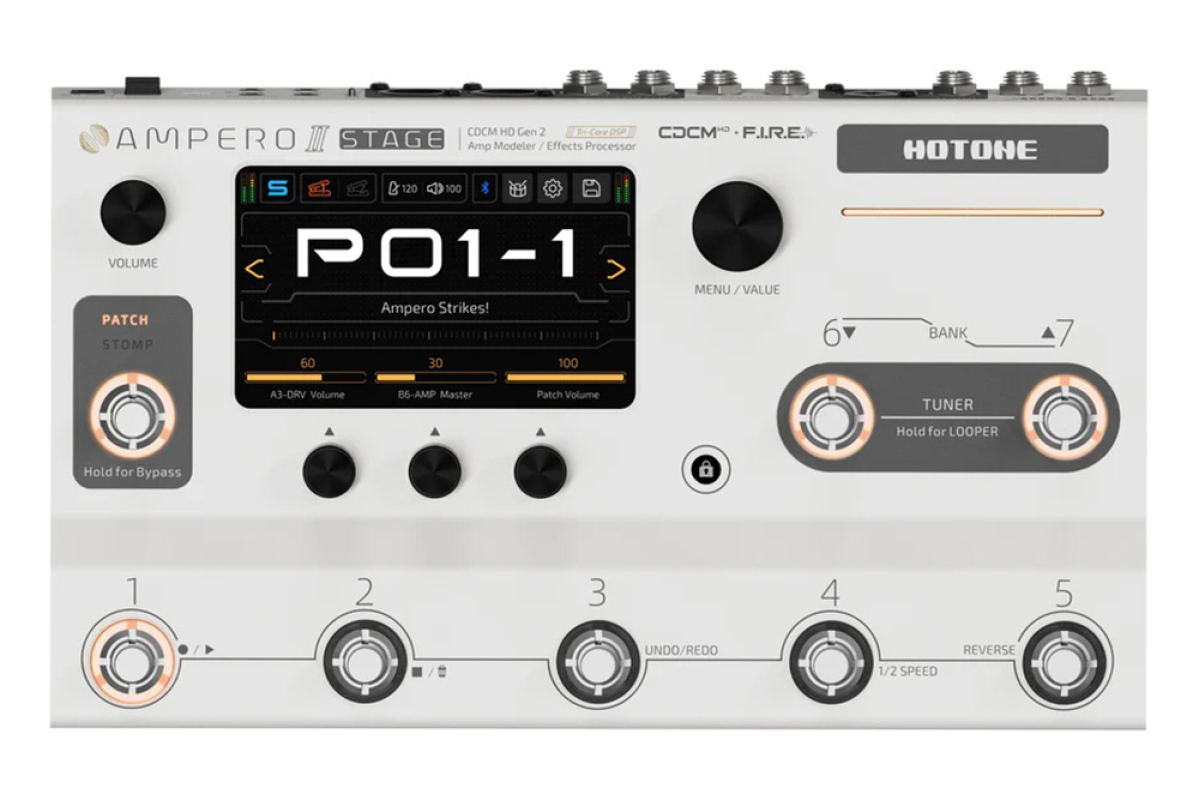 Kytarový efektový procesor HOTONE AUDIO AMPERO II STAGE