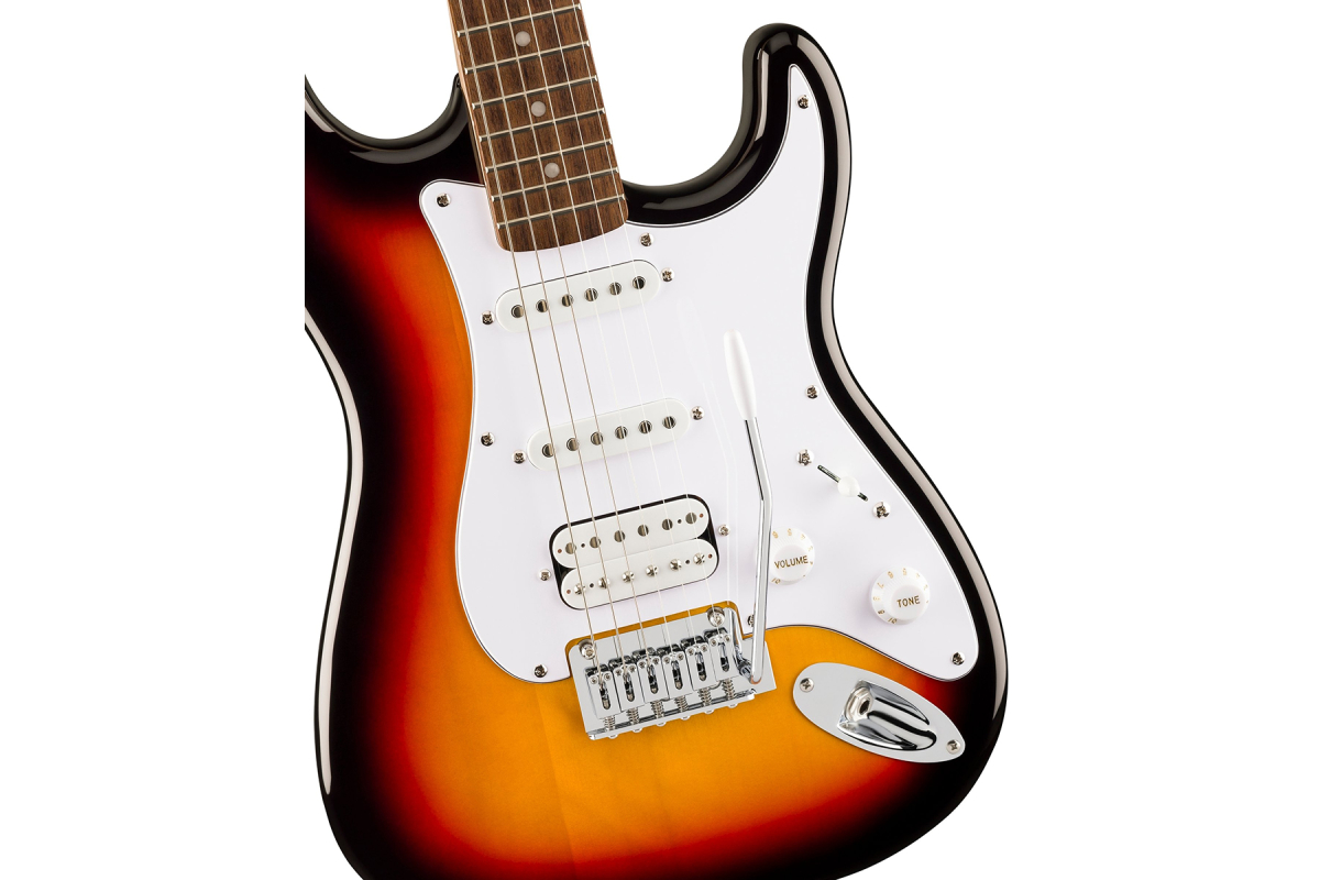 Elektrická kytara SQUIER AFFINITY SERIES STRATOCASTER JUNIOR HSS 3 COLOR SUNBURST
