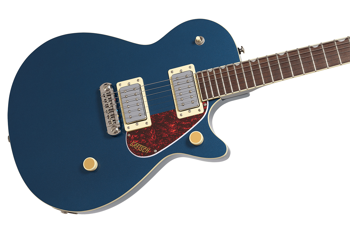 Gitara elektryczna GRETSCH STREAMLINER JET CLUB SINGLE-CUT WITH WRAPAROUND DARK DENIM
