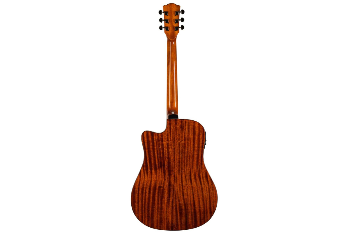 ROCKDALE Maverick D6 CE ALL-MAH GLOSS electro-acoustic guitar