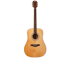 Гитара акустическая ROCKDALE Maverick D6 Natural Gloss Гитара акустическая ROCKDALE Maverick D6 Natural Gloss
