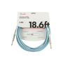 Кабель инструментальный FENDER CABLE ORIGINAL SERIES 18.6' DAPHNE BLUE
