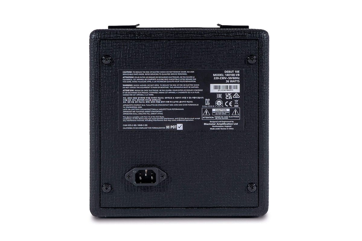 Gitarowy wzmacniacz BLACKSTAR DEBUT 10E BLACK