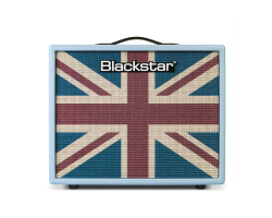 Gitarowy wzmacniacz BLACKSTAR DEBUT 50R BABY BLUE UNION FLAG