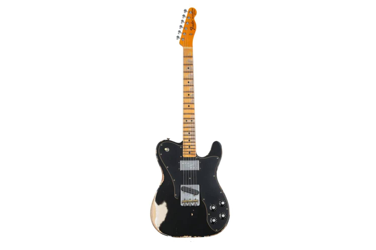 Электрогитара FENDER CUSTOM SHOP LIMITED EDITION '70S TELECASTER CUSTOM HEAVY RELIC AGED BLACK
