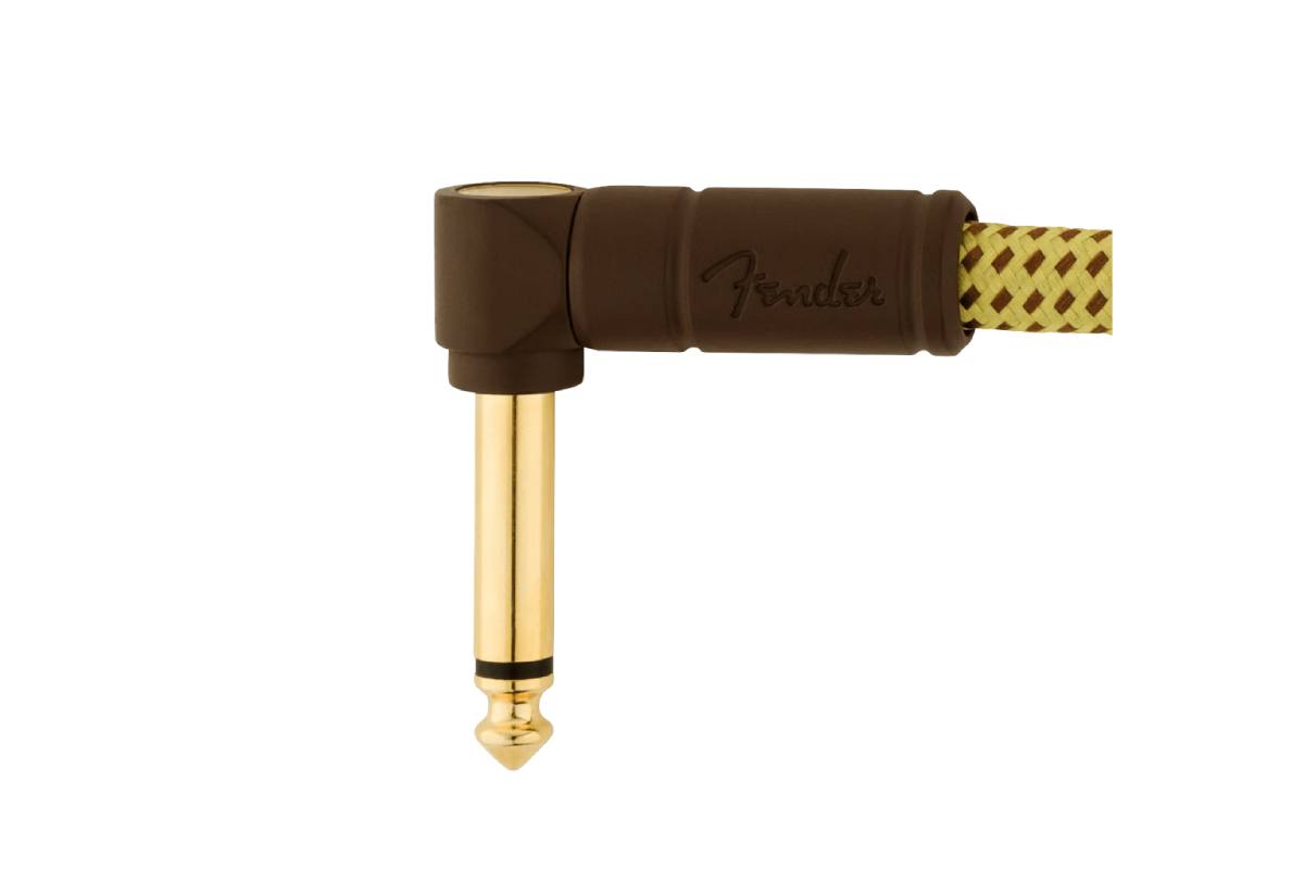 Кабель инструментальный FENDER CABLE DELUXE SERIES 6" PATCH TWEED