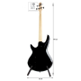 Gitara basowa IBANEZ GSR180-BK