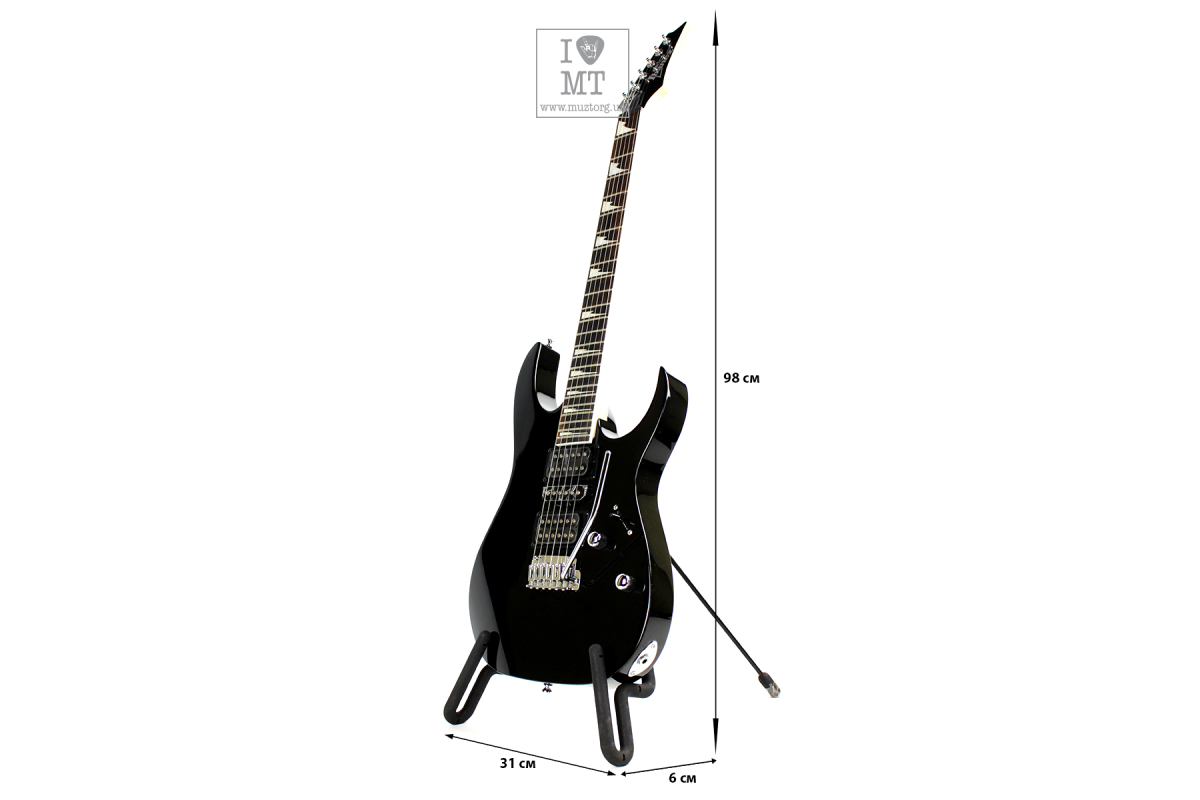 Gitara elektryczna IBANEZ GRG170DX BKN