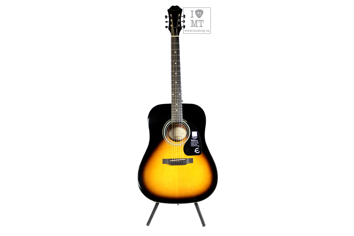 Гитара акустическая EPIPHONE DR-100 VSB