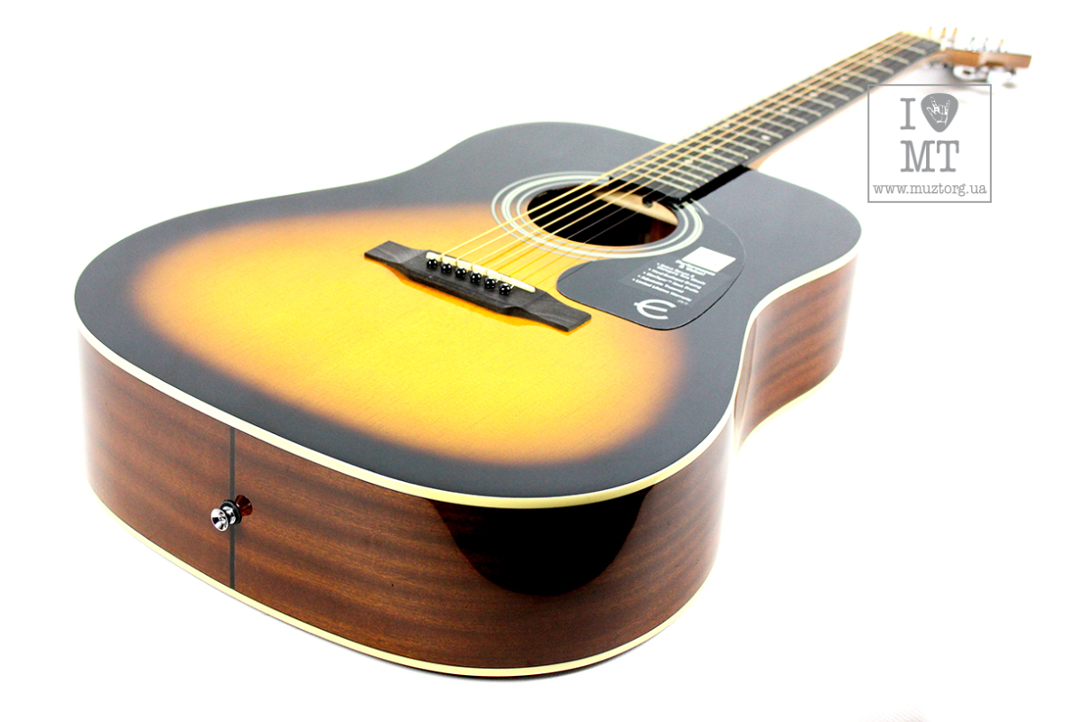 Гитара акустическая EPIPHONE DR-100 VSB