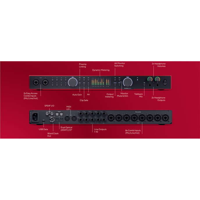 FOCUSRITE Scarlett 18i20 4th Gen Scarlett 18i20 4th Gen obrázek 4
