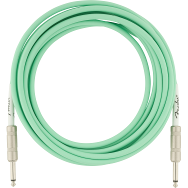 Fender Cable Original Series 18.6' Surf Green CABLE ORIGINAL SERIES 18.6' SURF GREEN image 8637