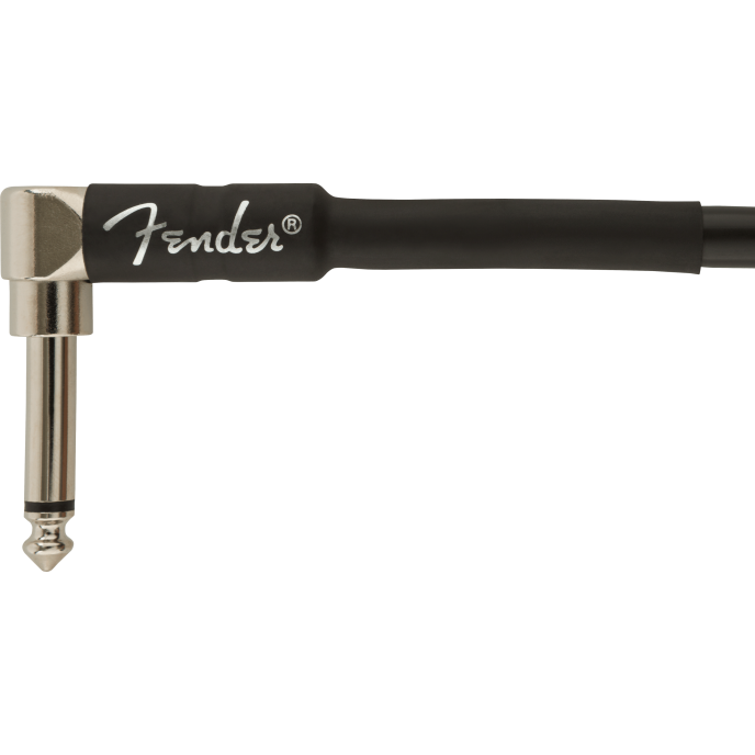 Fender Cable Professional Series 10' Angled Black CABLE PROFESSIONAL SERIES 10' ANGLED BLACK obrázek 1