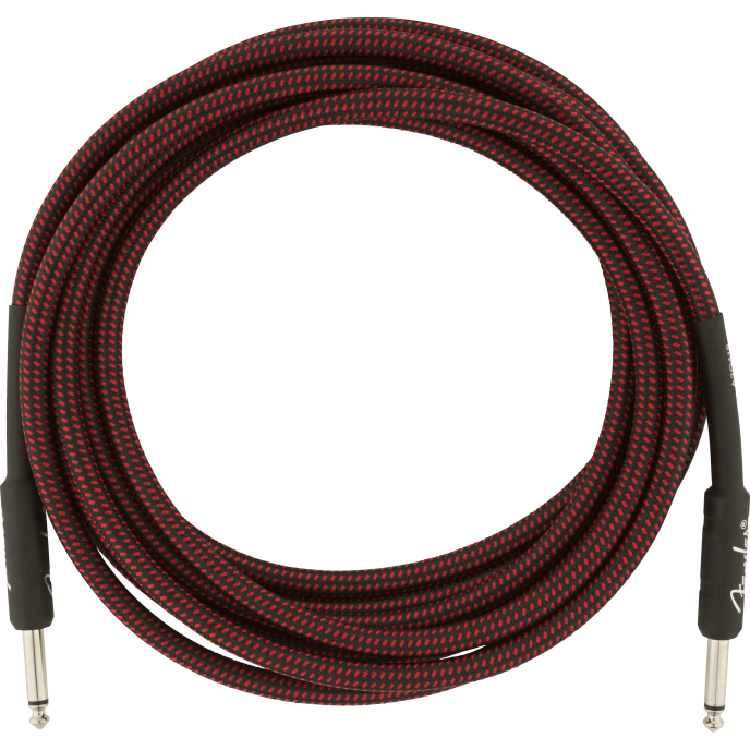 Fender Cable Professional Series 15' Red Tweed CABLE PROFESSIONAL SERIES 15' RED TWEED obrázek