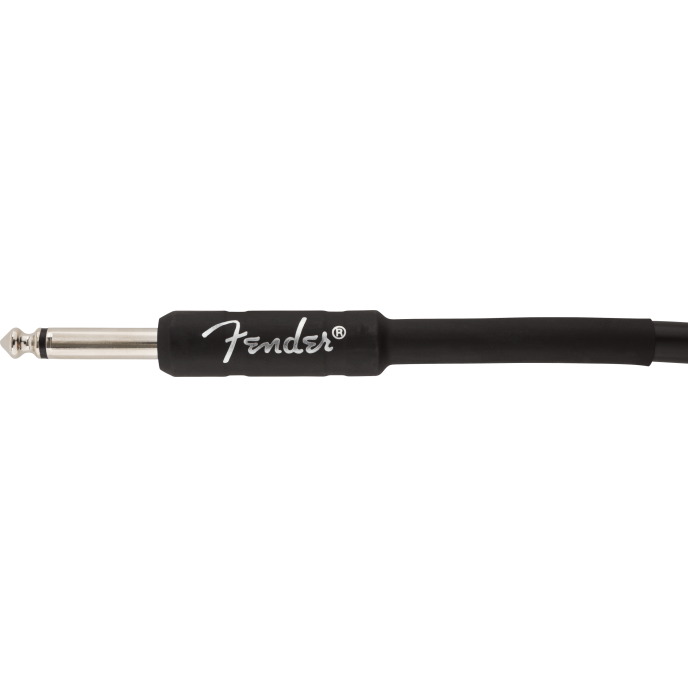 Fender Cable Professional Series Angled 15' Black CABLE PROFESSIONAL SERIES ANGLED 15' BLACK obrázek 1
