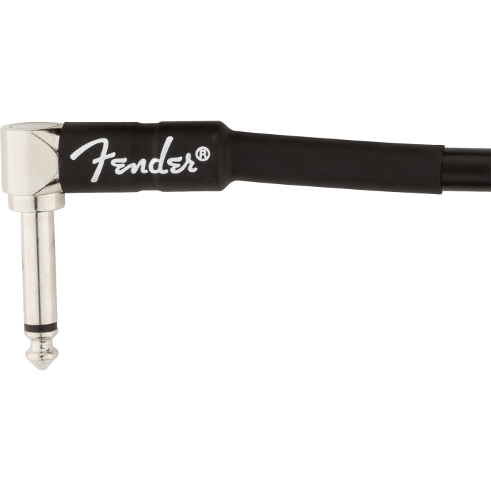 Fender Cable Professional Series Angled 15' Black CABLE PROFESSIONAL SERIES ANGLED 15' BLACK obrázek 2
