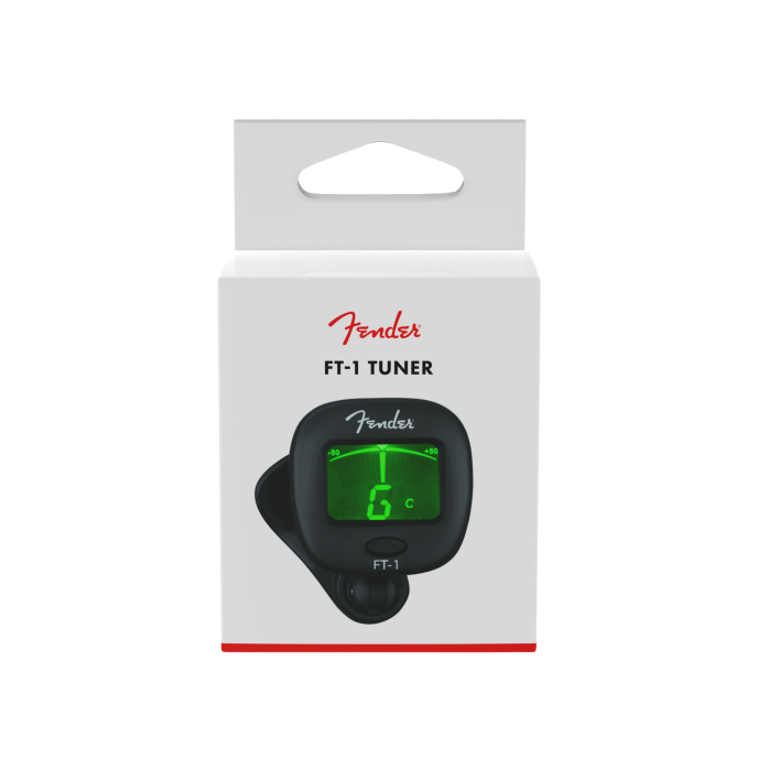 Fender FT-1 Pro Clip-On Tuner FT-1 PRO CLIP-ON TUNER BLACK obrázek 4