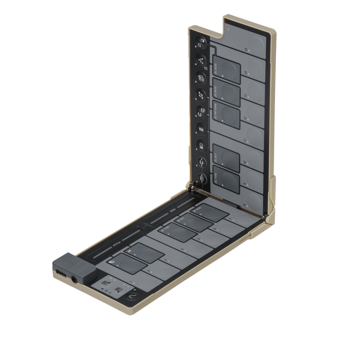 KORG nanoKEY Fold Sand Beige nanoKEY Fold Sand Beige image