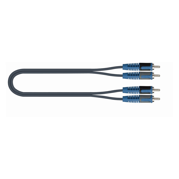 Quik Lok RKSA/110-2 Connecting cable 2 RCA male / 2 RCA male - 2 m RKSA/110-2 image