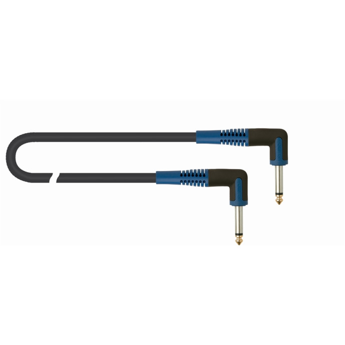 Quik Lok RKSI/207-1 Instrument Cable right angle Jack / right angle Jack 1m RKSI/207-1 image