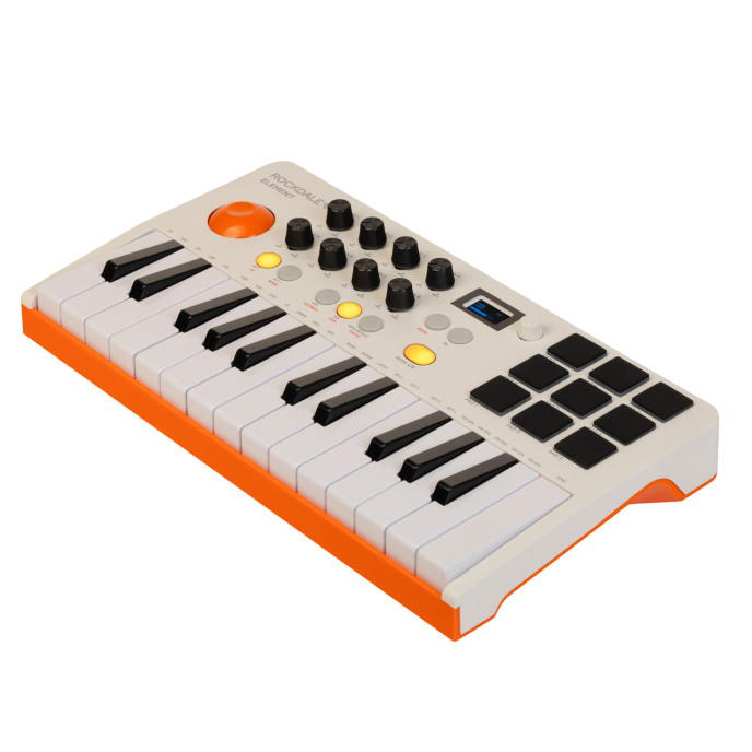 ROCKDALE ELEMENT MIDI KEYBOARD WHITE ELEMENT MIDI KEYBOARD WHITE image 5