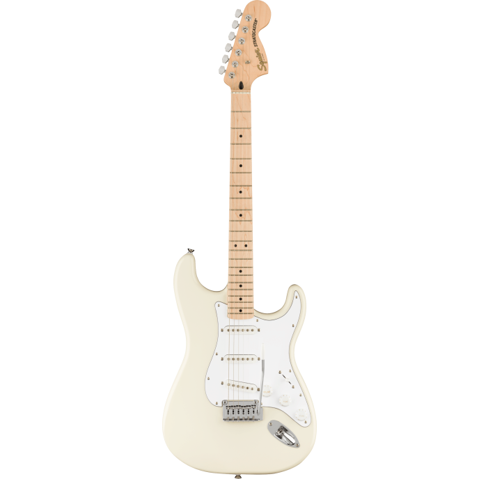 Squier Affinity Series Stratocaster MN AFFINITY SERIES STRATOCASTER MN OLYMPIC WHITE image