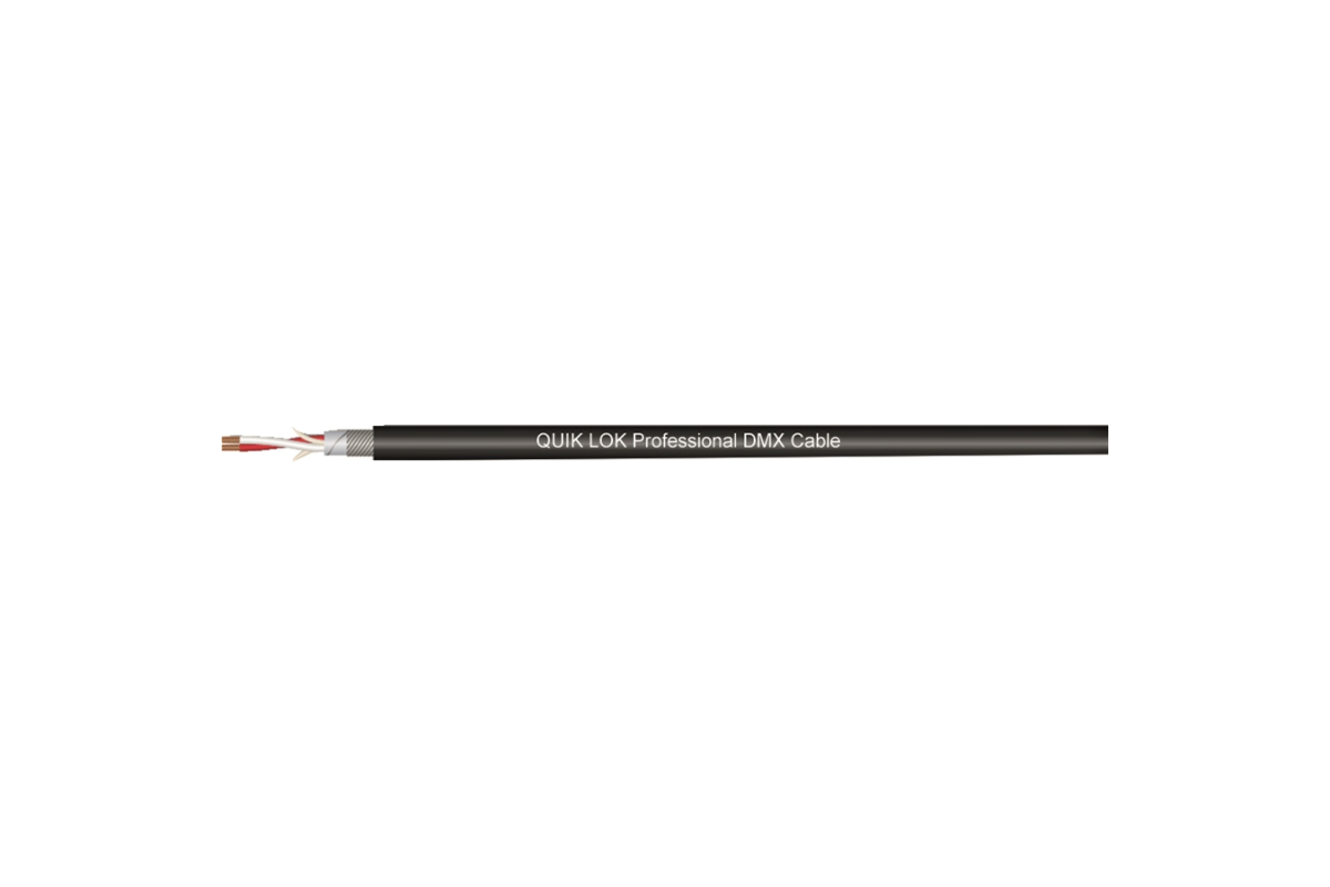 Kabel połączeniowy metrowy QUIK LOK CM825BK